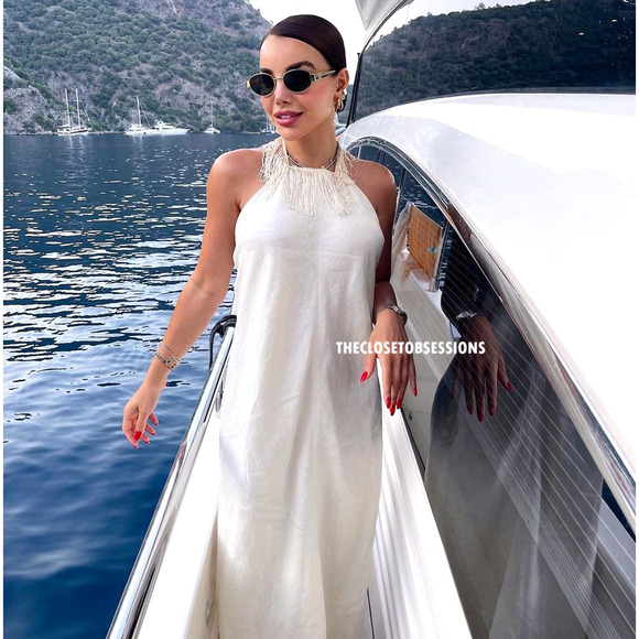 ZARA LIMITED EDITION!!! Linen Maxi Dress NWT - Picture 5 of 16